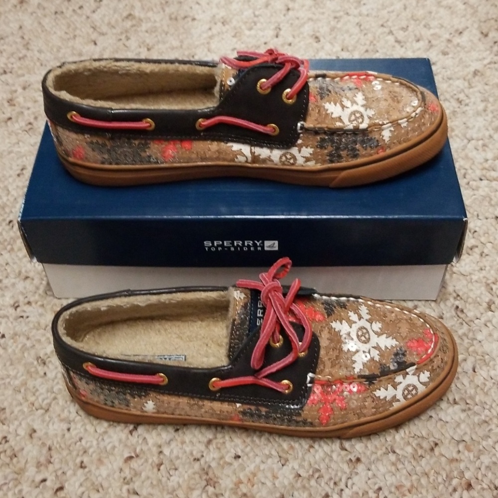 Sperry Sequin shoes